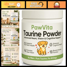 Pure Taurine Powder for Dogs - 99.9 Pure, Supports Heart Health, Vision Welln