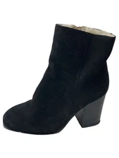 Ras Ras Las Short Boots 35 Blk Suede InM50