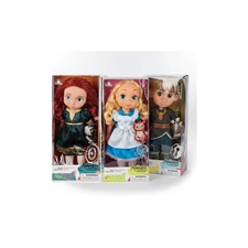 NEW Disney Animators18" Kristoff From Frozen, Merida & Alice in Wonderland 1PC