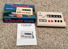 Vintage Radio Shack - Blackjack 21 - Fully Automatic - Push Button Game