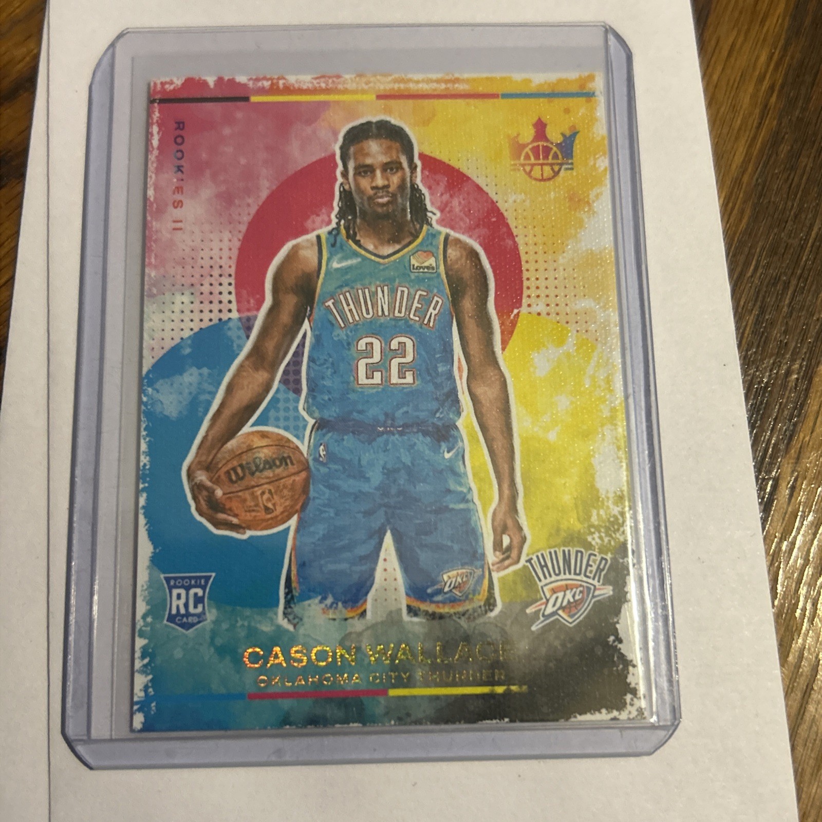 2023-24 Panini Court Kings - Rookies II Cason Wallace #126 (RC)