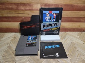 Popeye (Nintendo Entertainment System, NES, 1986) Completo en Caja CIB