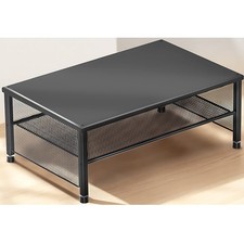 2-Tier Computer Monitor Stand Riser, Desk Organizer for Monitor, Printer  La...