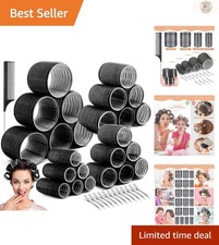 Lightweight 24PCS Hair Curling Rollers Set for Travel - Perfect Curls Anywhere