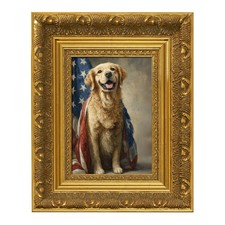 Gold 8x10 Picture Frame Vintage Photo Frames for Wall Tabletop, 8 x 10 Wood O...