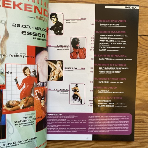 Heavy Rubber No. 15 – Latex Photo Art by Peter Czernich – Rare Collector Magazin - Bild 2 von 3