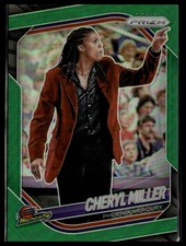 2025 Panini Prizm WNBA #134 Cheryl Miller Green Prizms