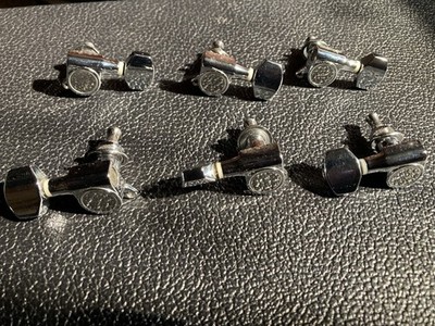 Set of 3x3 Unbranded Chrome Tuning  Machines/ 10mm Size