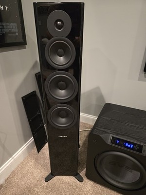 Dynaudio Evoke 50 Floorstanding Speaker (Pair)  Gloss Black