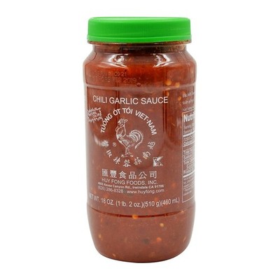 Huy Fong Sauce Chili Garlic,18 oz 18 Ounce (Pack of 1)