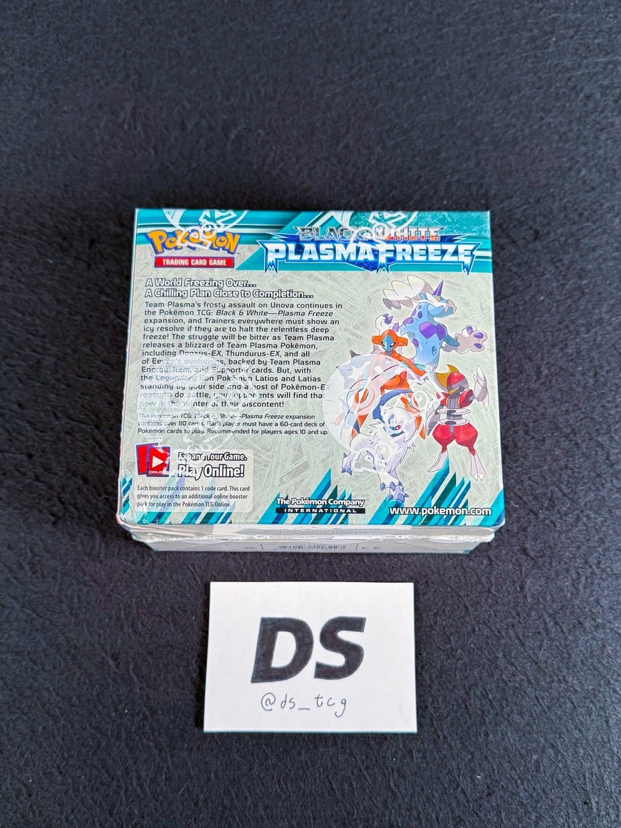 Sealed 2013 Pokemon Black & White Plasma Freeze Booster Box, Rare Sealed 2013 Pokemon Black & White Plasma Freeze Booster Box, Rare