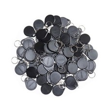 100PCS 125Khz RFID Key Fob Contactless Keyfob Proximity ID Card Token Tag Keypad