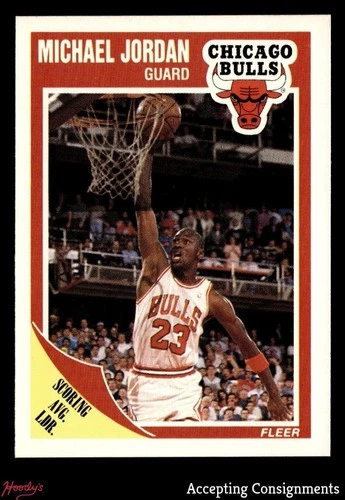 1989-90 Fleer #21 Michael Jordan BULLS