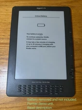 Kindle DX - formerly for demos, As-is, Read desc.