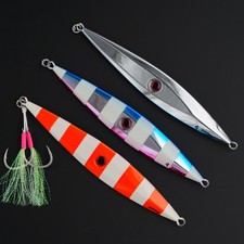 Bluefin Tuna Glow Knife Jig Lure for Vertical Saltwater Slow Jigging Fishing