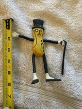Planters Mr. Peanut Vintage 1991 Poseable Bendy 6" Advertising Promo Figure