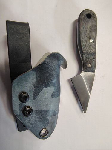Handmade Fixed Blade 80CRV2 high carbon Steel Sheepsfoot Full Tang Sheath