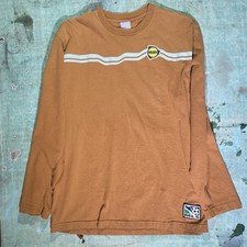 Made In USA La Galaxy Long Sleeve Nike T Shirt Orange Medium