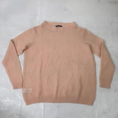 Laura Ashley Mohair Wolle/Mohair Mischung Pullover Feinstrick hellrosa Strick