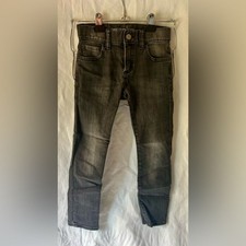 Gap Kids 1969 Slim Skinny Jeans Boys Size 7 Slim Dark Wash Gray Black