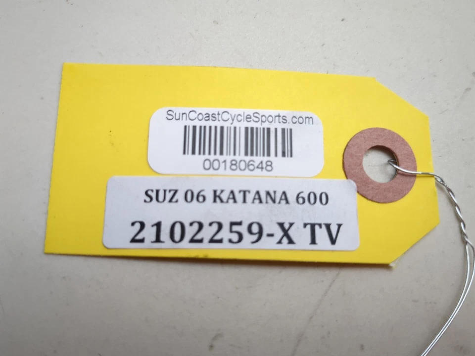 Barra de apoio 98-06 Suzuki Katana GSX 600 750 extremidades - Imagem 4 de 4