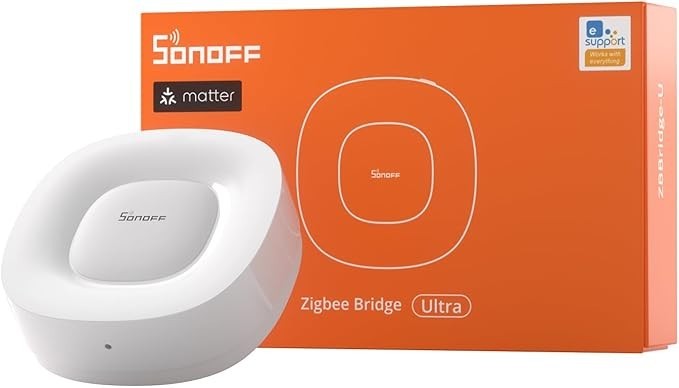 SONOFF ZBBridge-U Zigbee Gateway, Smart Home Matte Hub, Supports ZigBee