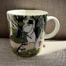 Arabia Moomin Going On Vacation Summer 2018 Mug Original Sticker Finland