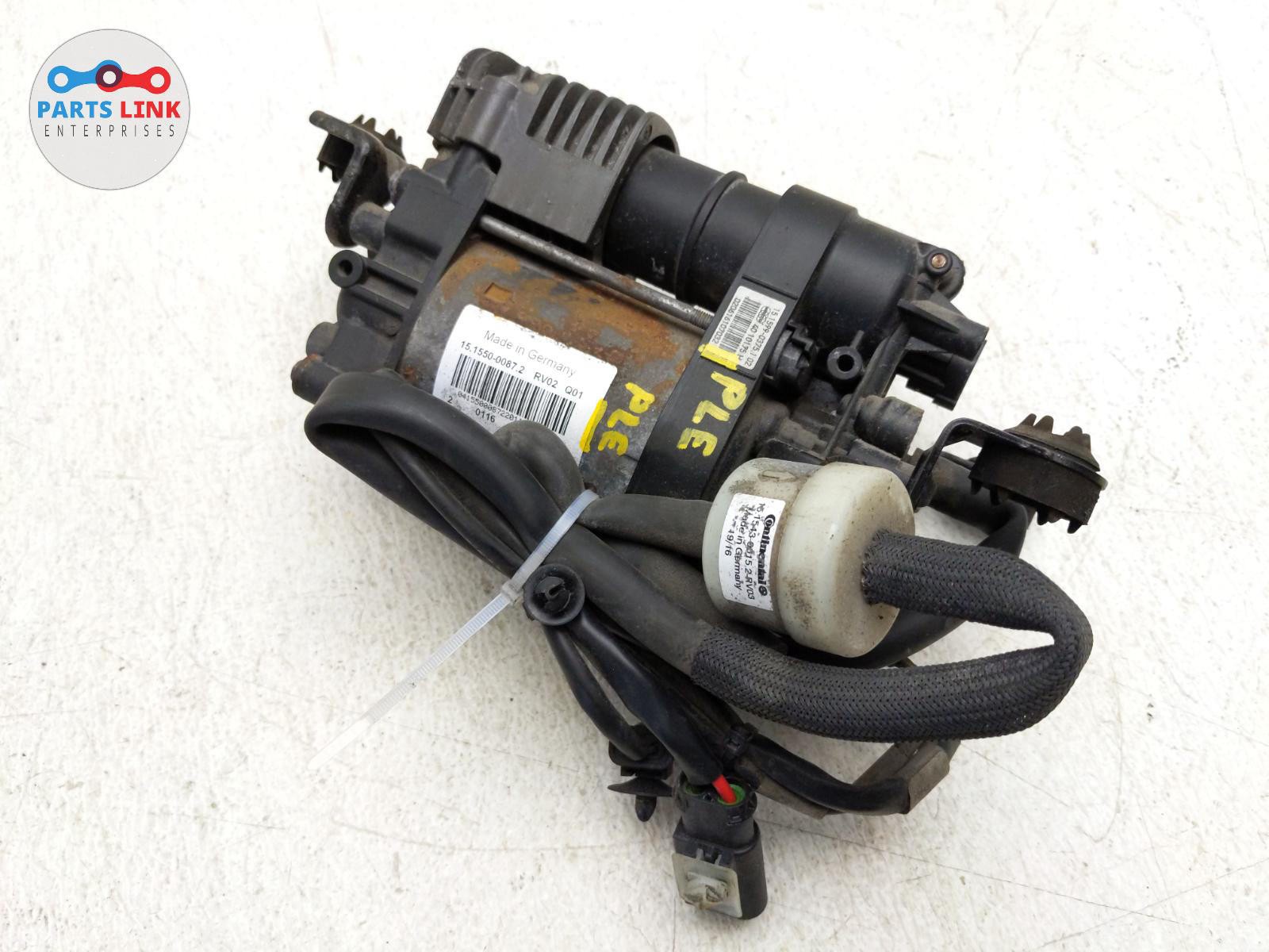 2017-20 MASERATI LEVANTE AIR RIDE SUSPENSION PUMP LEVELING COMPRESSOR ASSEMBLY