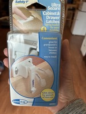 Safety 1st Ultra Secure Cabinet Drawer Latches 4-pack in Package