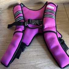 Body Rock weighted Fitness Exercise vest 6 Lb Anxiety Balance Gear Net Pink