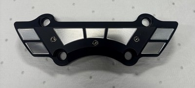 BAGGER NATION WELD WING SUPER RISER CLAMP BLACK