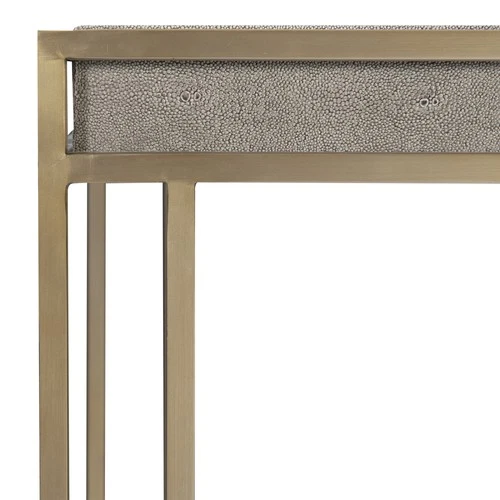 Uttermost 25377 Cardew 54"L Steel Console Table - Charcoal - Picture 4 of 6