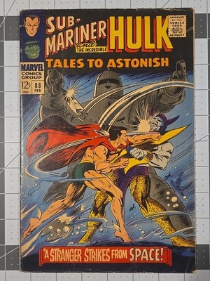 Tales to Astonish #88  -1st Time Hulk Says Hulk Smash As An Actual Phrase 1967