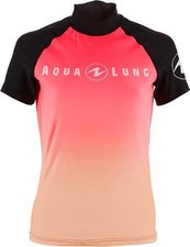 Aqualung RASHGUARD Athletic Fit - Women's Short Sleeve Medium - New with Tags