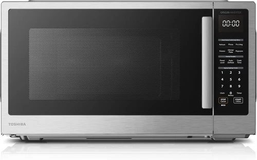Toshiba ML4-EM22PAIT(SS) Countertop Microwave Oven with Sensor Cook, 2.2 Cu Ft