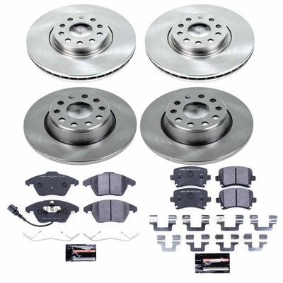 PowerStop Track Day Spec High-Performance Brake Pad and Rotor Kit