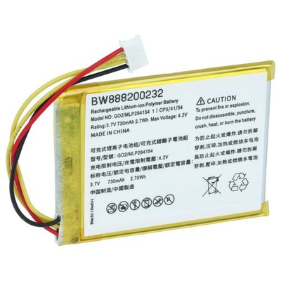 Akku für JBL MLP284154 GO2/MLP284154 Lautsprecher 730mAh