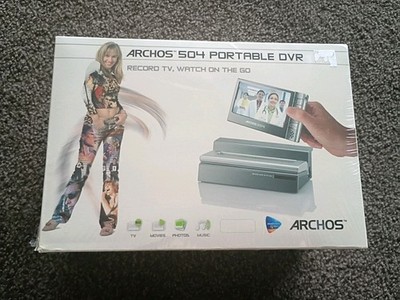 Vtg Archos 504 40GB Portable DVR Digital Media Player Video Recorder Bundle New 