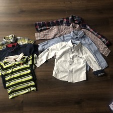 Lot of 7 Boy Full Short Sleeve Tshirt Cat  Jack Cherokee Size 3T Spring  S12