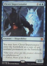 Clever Impersonator - Khans of Tarkir: #34, Magic: The Gathering Nm C252