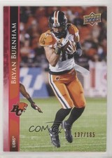 2021 Upper Deck CFL Red 137/165 Bryan Burnham #2 0it0