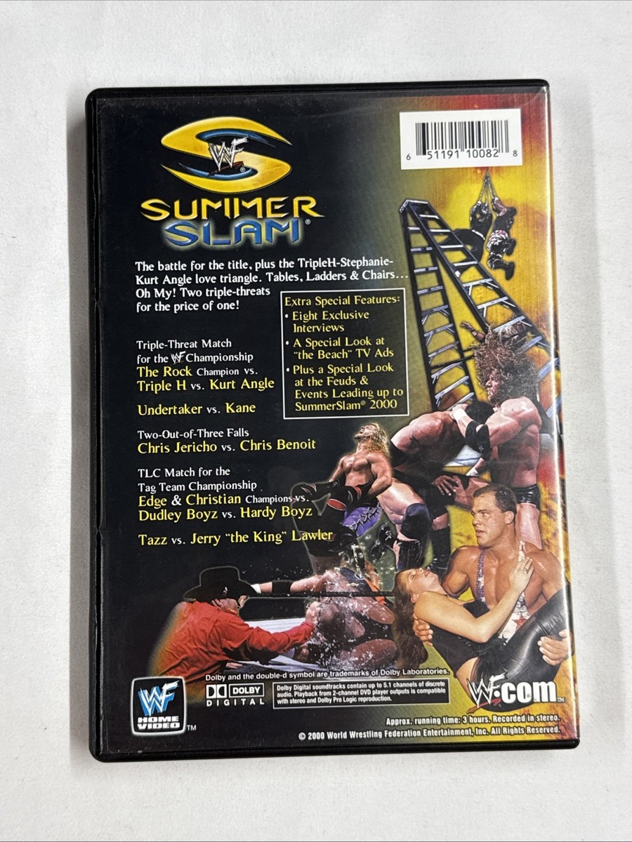 WWF - Summerslam 2000 (DVD, 2000) for sale online | eBay
