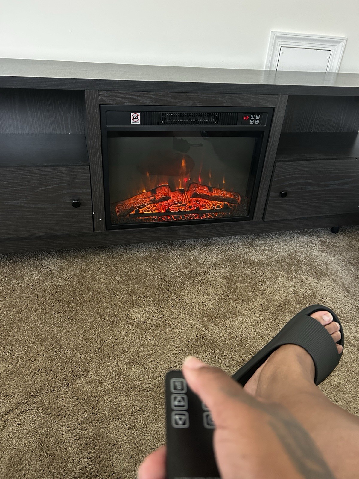 With 18'' Electric Heater