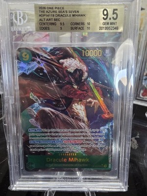 2026 One Piece Azzure Of the Seas Seven OP14-119 Dracule Mihawk