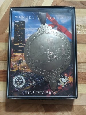 Wendell August The Civic Arena Roof Christmas Ornament Pittsburgh Penguins IOP 