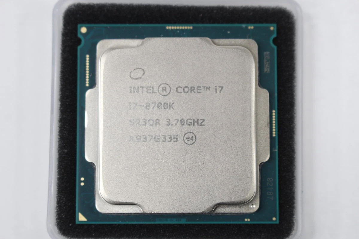 Intel Intel Core i7-8700K Processor Model Computer Processors LGA