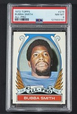 1972 Topps #278 Bubba Smith All Pro PSA 8 High Number Baltimore Colts