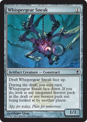 Whispergear Sneak~64/210~NM~(CNS) - Conspiracy~MTG