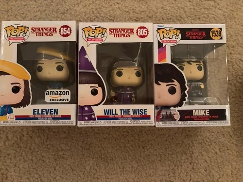 Funko Stranger Things Pop! Eleven Will the Wise Mike Amazon Exclusive Lot