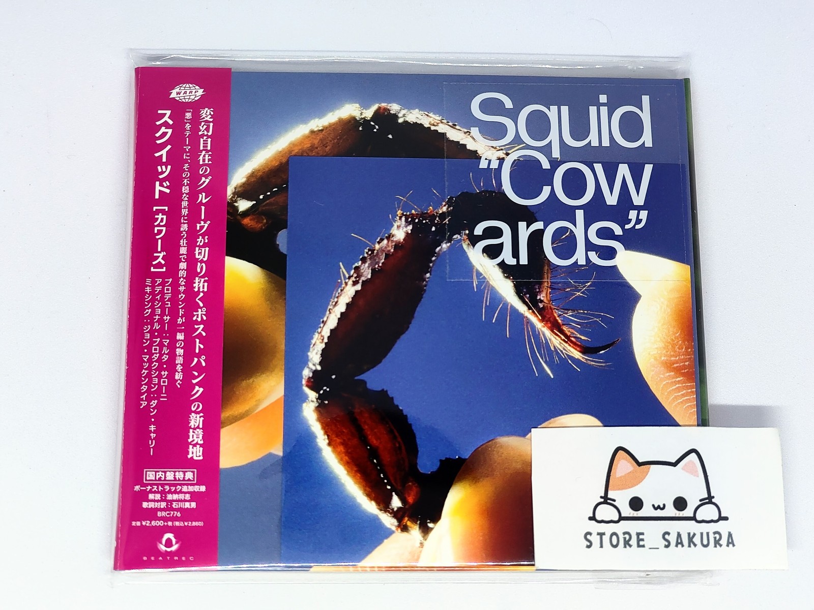 Squid Cowards with Bonus Track From Japan CD tracks Music